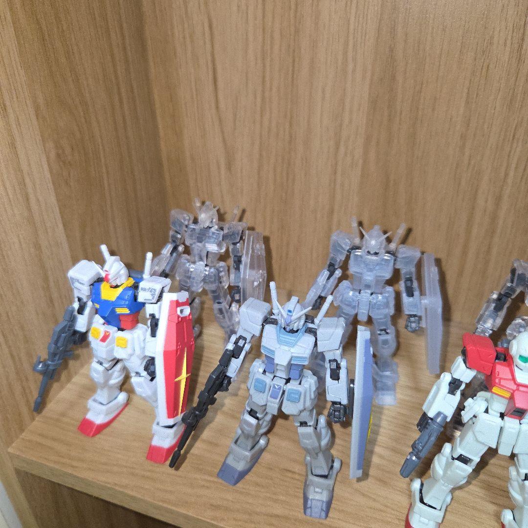 カプセルアクションガンダム　カラーVer. クリアVer. 全14種セット