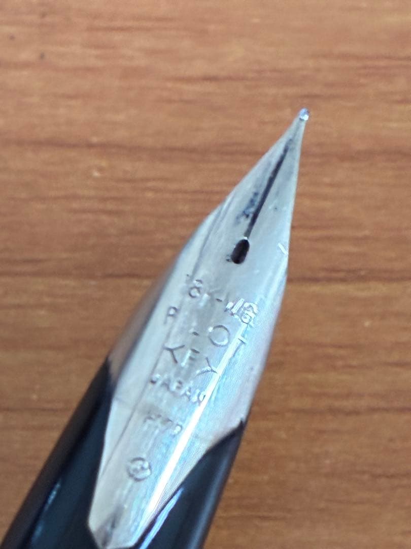 パイロット万年筆　カスタム　ストライプ　ビンテージ