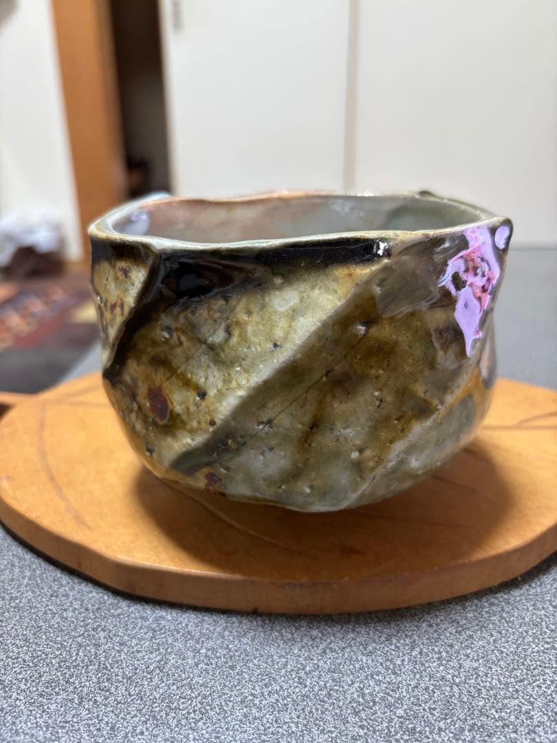 丹波焼　丹文窯4代目 大西雅文作　抹茶茶碗