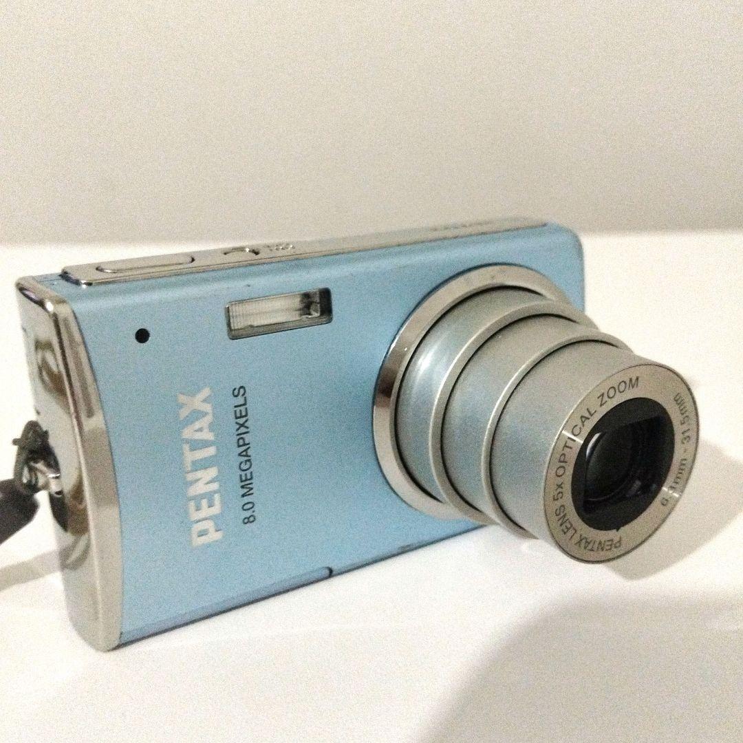 デジカメ　PENTAX　Optio M50 ブルー
