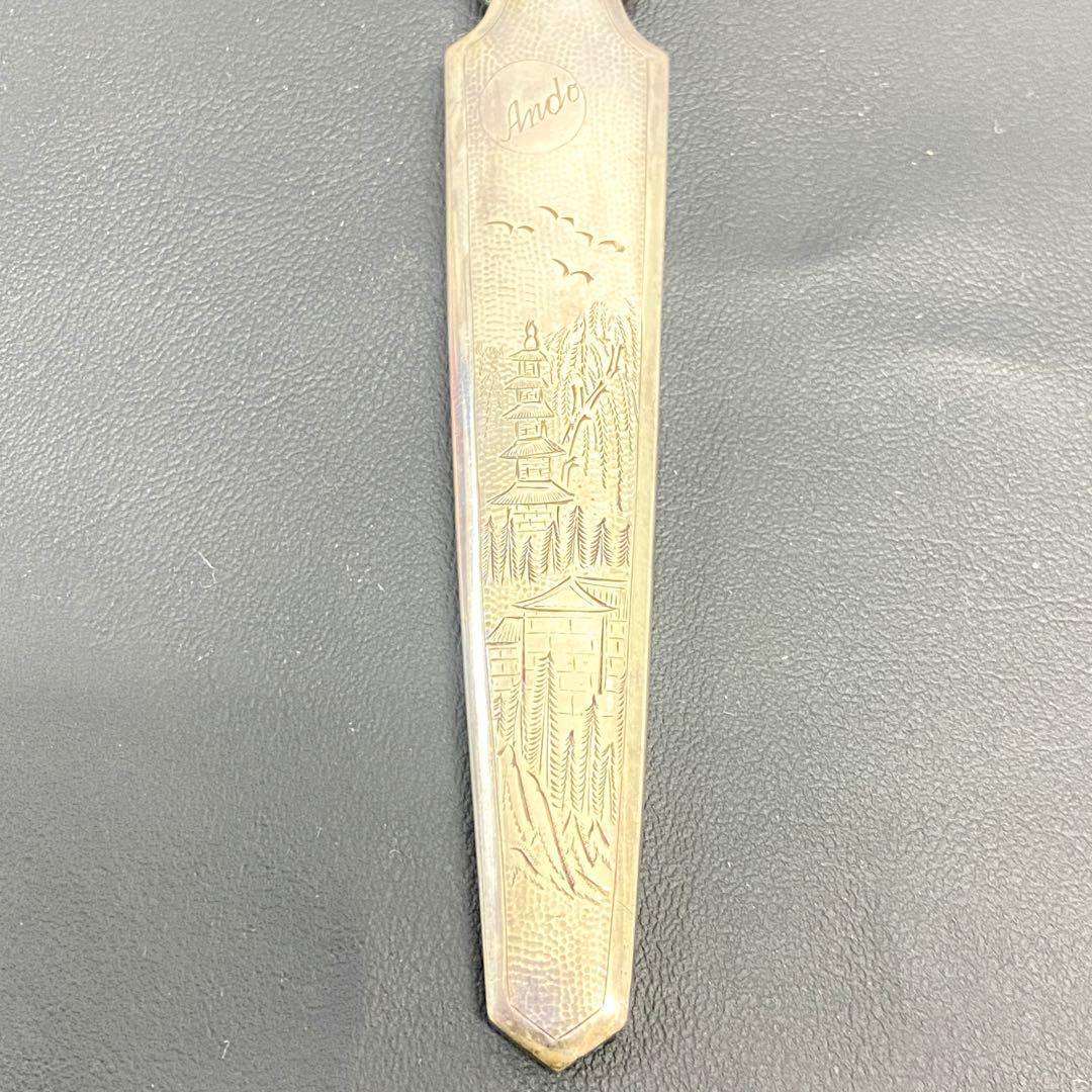 E10 ando nankine シューホーン 靴べら 全長22cm 91g