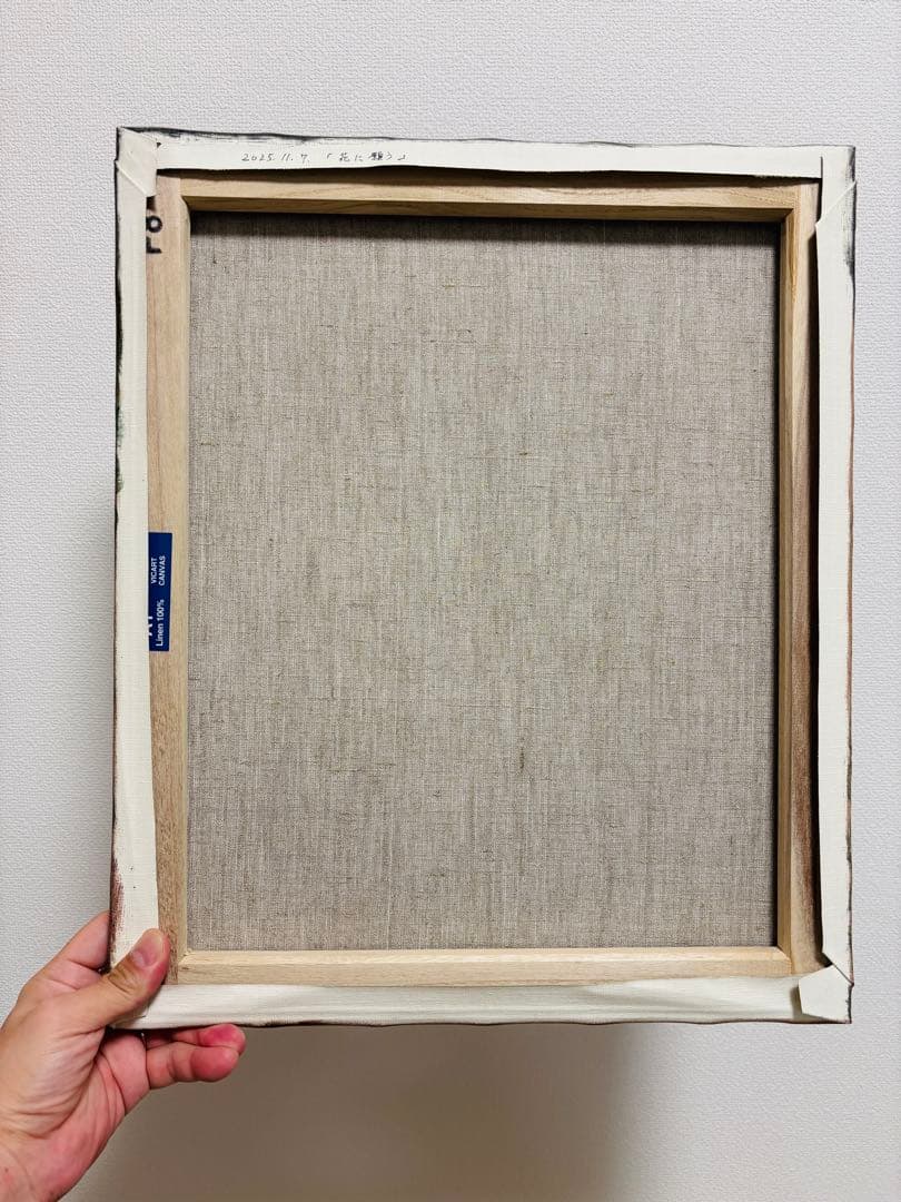 アクリル画 キャンバスF8号サイズ原画 絵画 抽象画