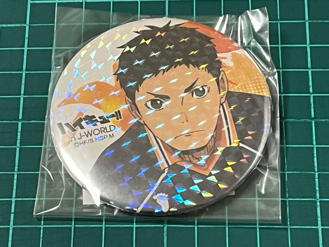 ハイキュー　J-World TOKYO 宮城フェス　ホログラム缶バッジ　澤村