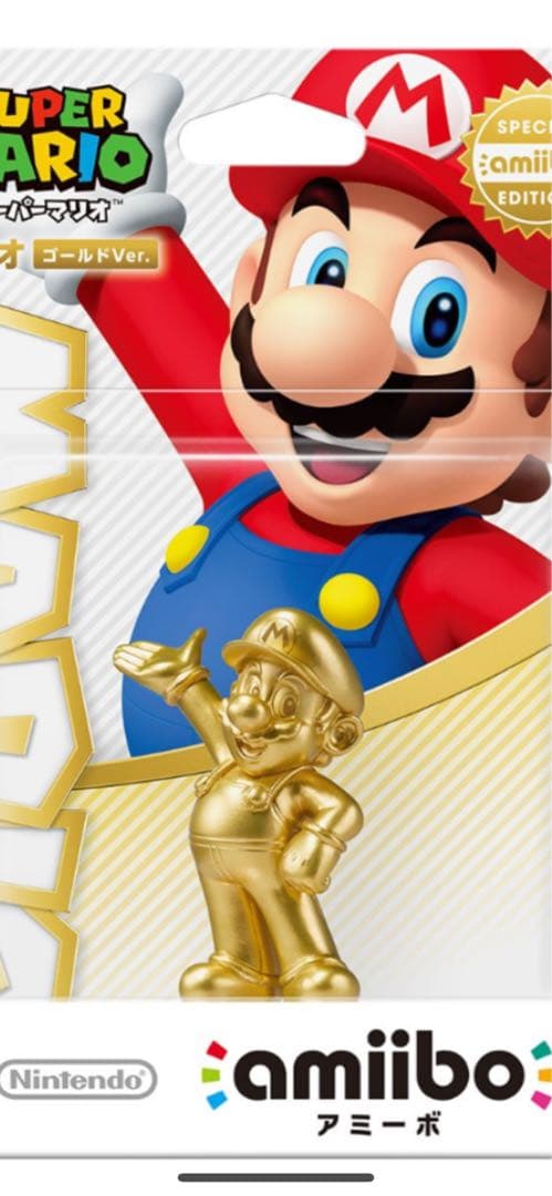 激レア⭐︎アミーボ　マリオ　ゴールド&シルバー2SET⭐︎