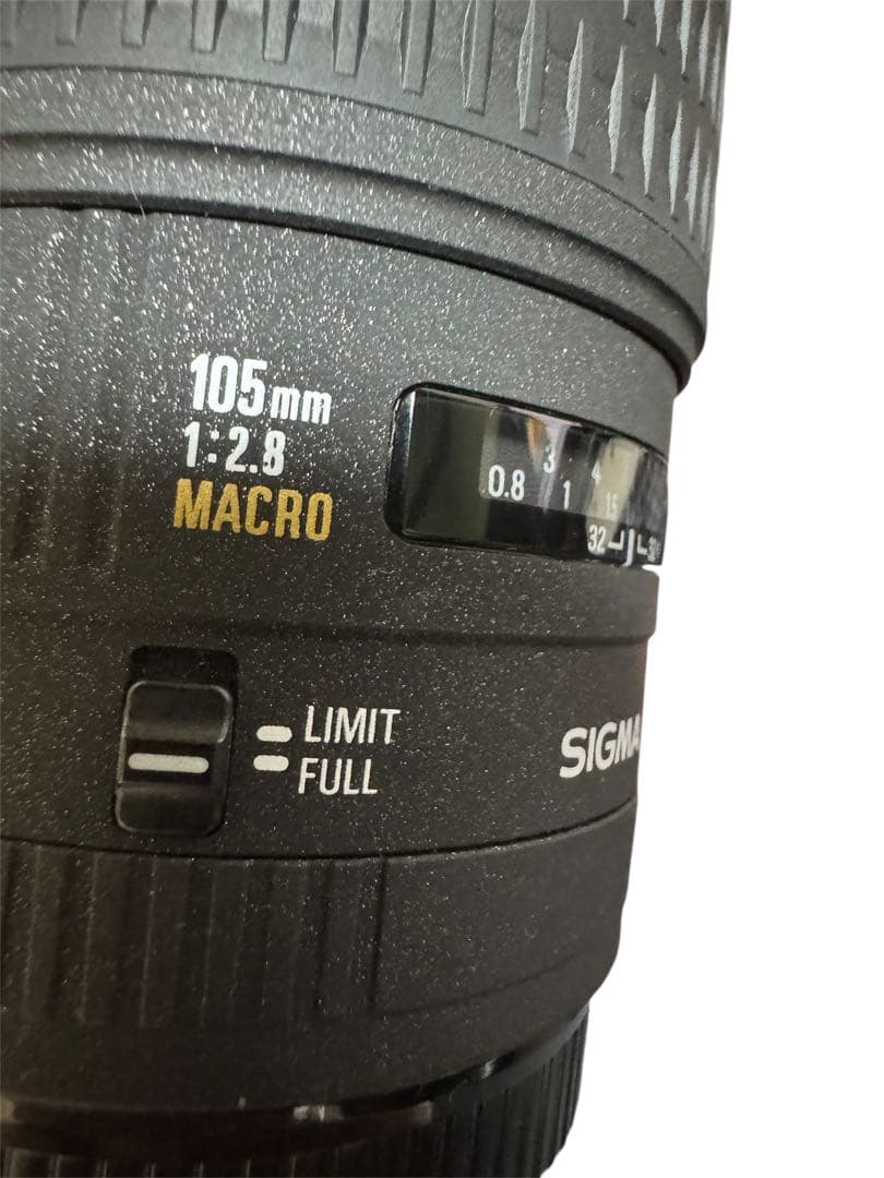 SIGMA 105mm F2.8 EX MACRO キヤノンEF用