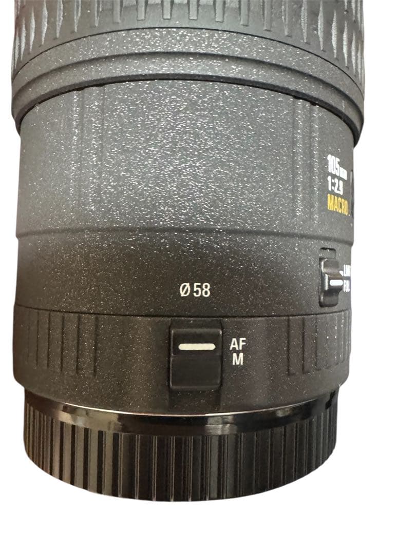 SIGMA 105mm F2.8 EX MACRO キヤノンEF用