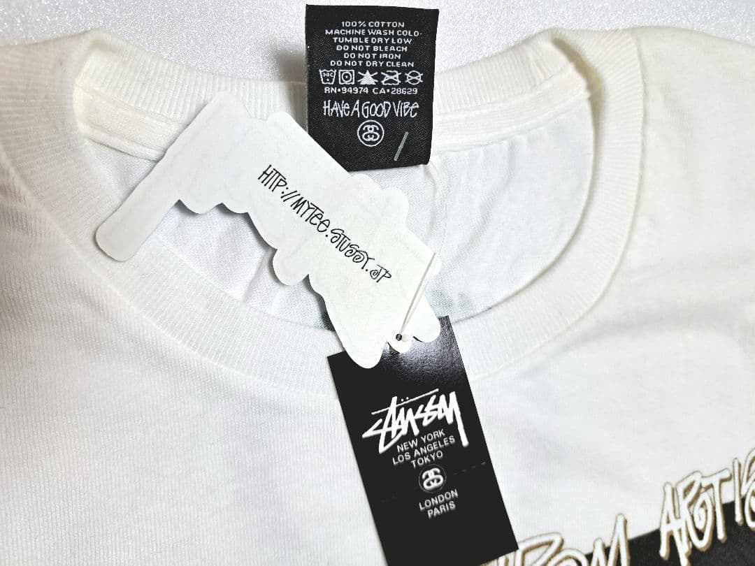 Stussy × poppy oil オイルワークス since 1980 T