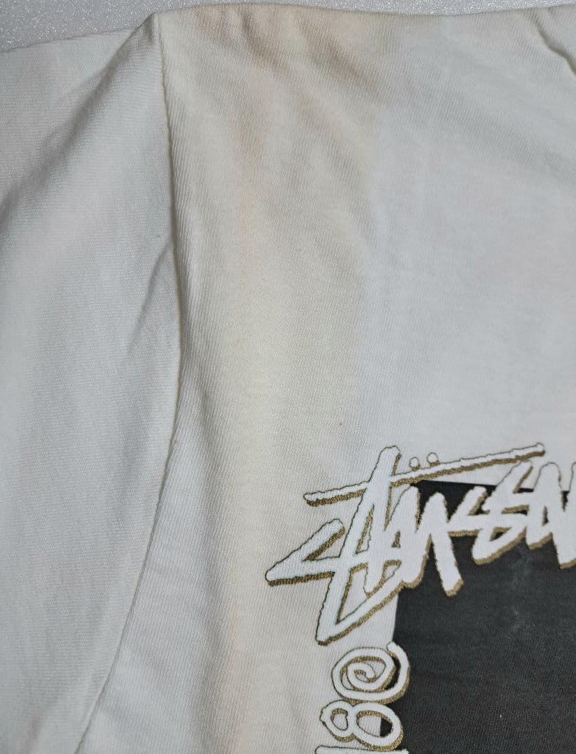 Stussy × poppy oil オイルワークス since 1980 T