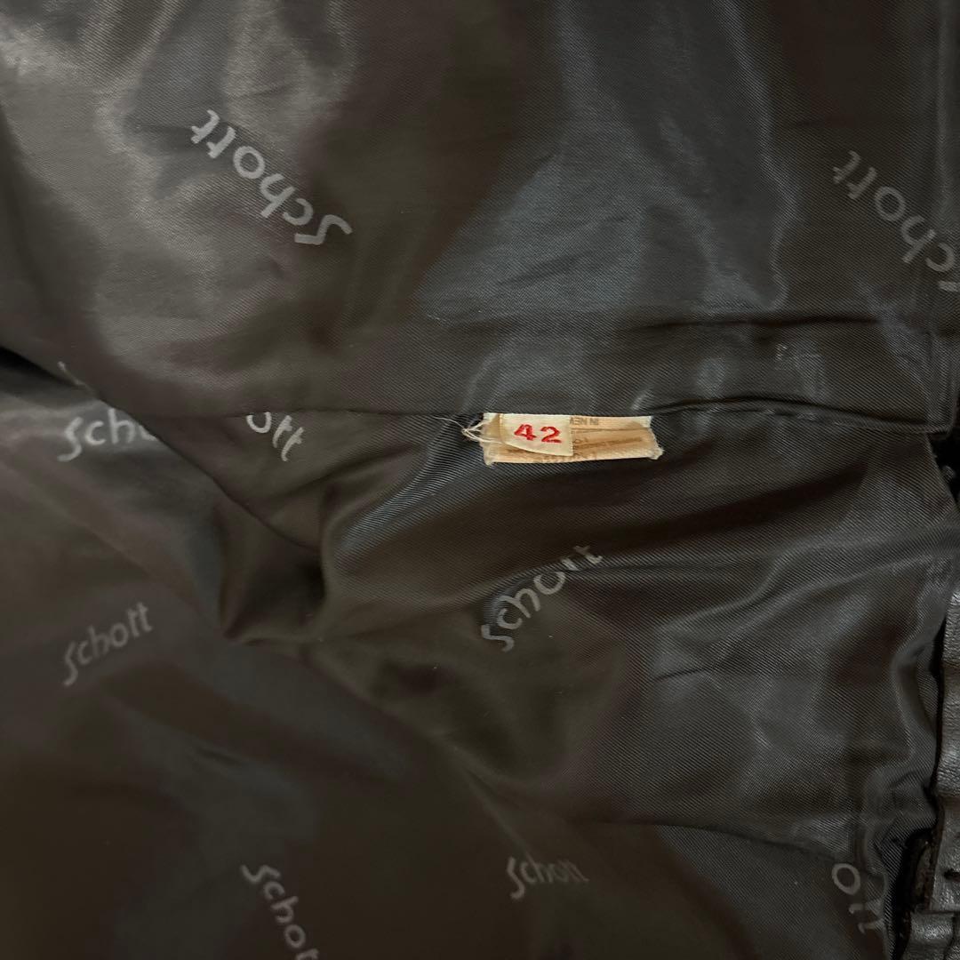 美品‼️schott641 42インチシングルライダース