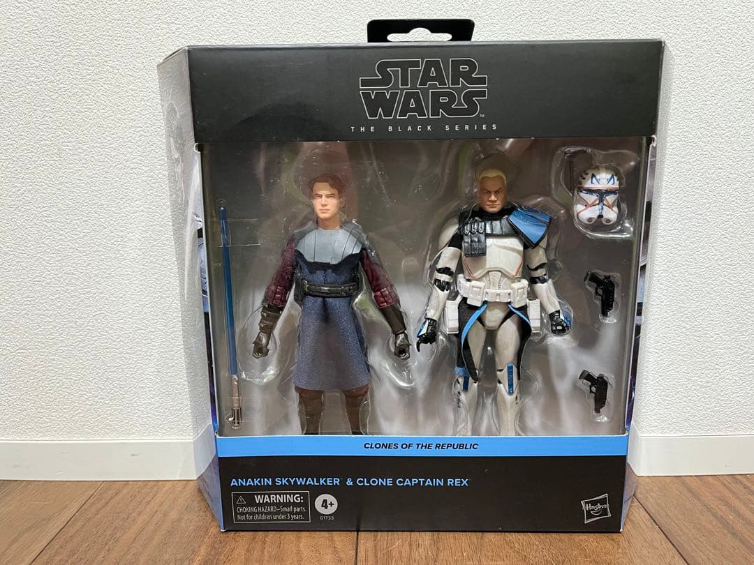 未開封　スターウォーズ　ブラックシリーズ　アナキンとキャプテンレックス