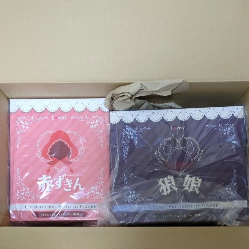 赤ずきんと狼娘　新品未開封　朝凪