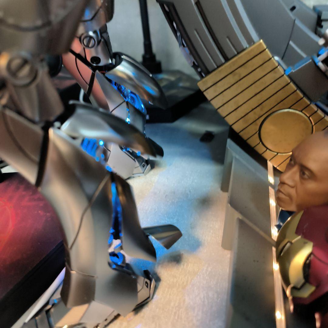 ホットトイズ　アイアンマン　マーク2 スペシャルエディション 点灯カスタマイズ品