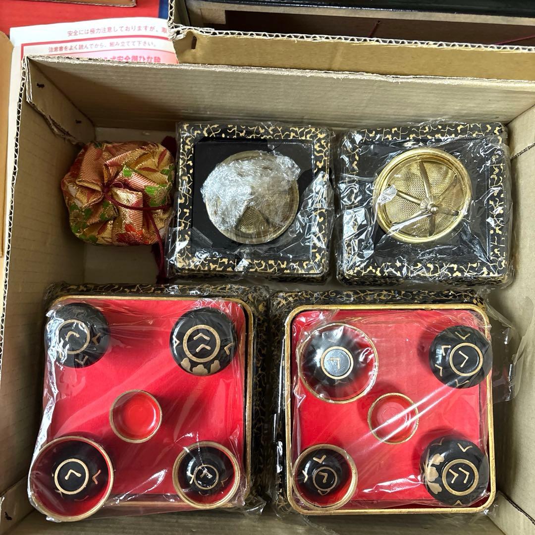 【まこちゃんさん専用】東玉作 「王朝絵巻」 大宮人飾り 七段飾り 内閣総理大臣賞