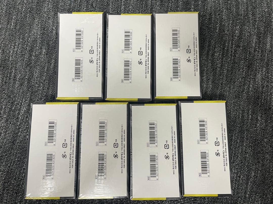 ポケモンカード MEGAドリームex シュリンク付き 7box