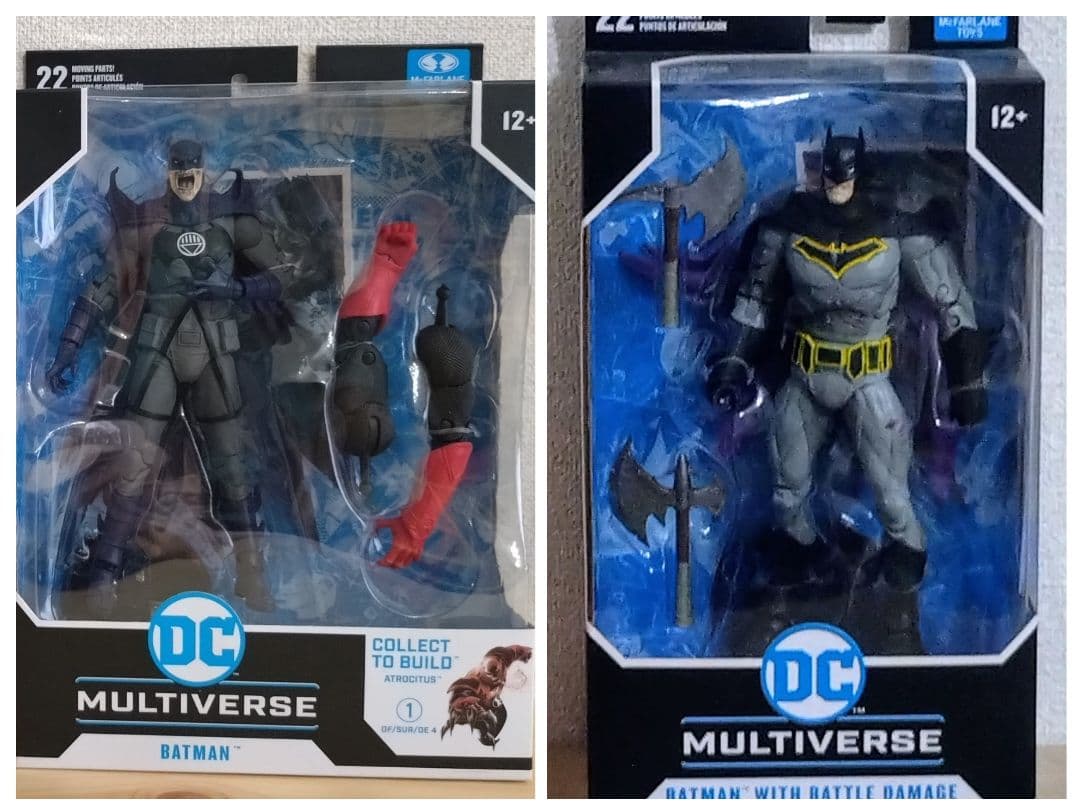 マクファーレントイズ　バットマン　バトルダメージ　ブラッケストナイト