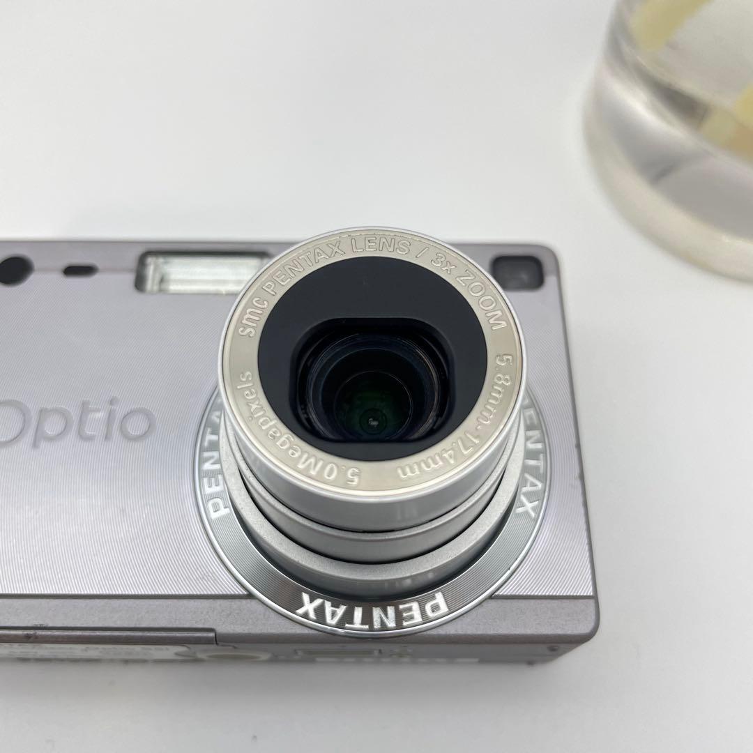美品✨PENTAX Optio s5i✨動作確認済 スマホ転送OK 可愛すぎる♪