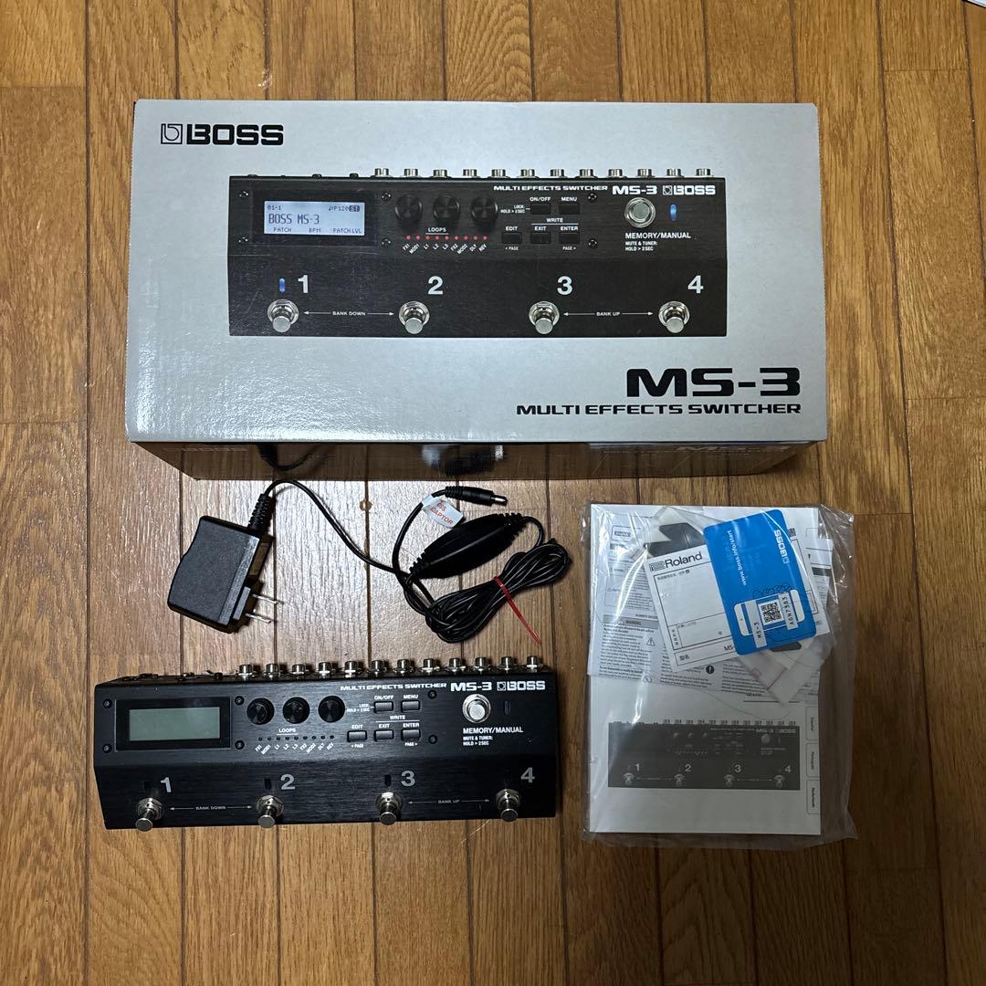 boss ms-3 スイッチャー 箱・説明書・付属品付き