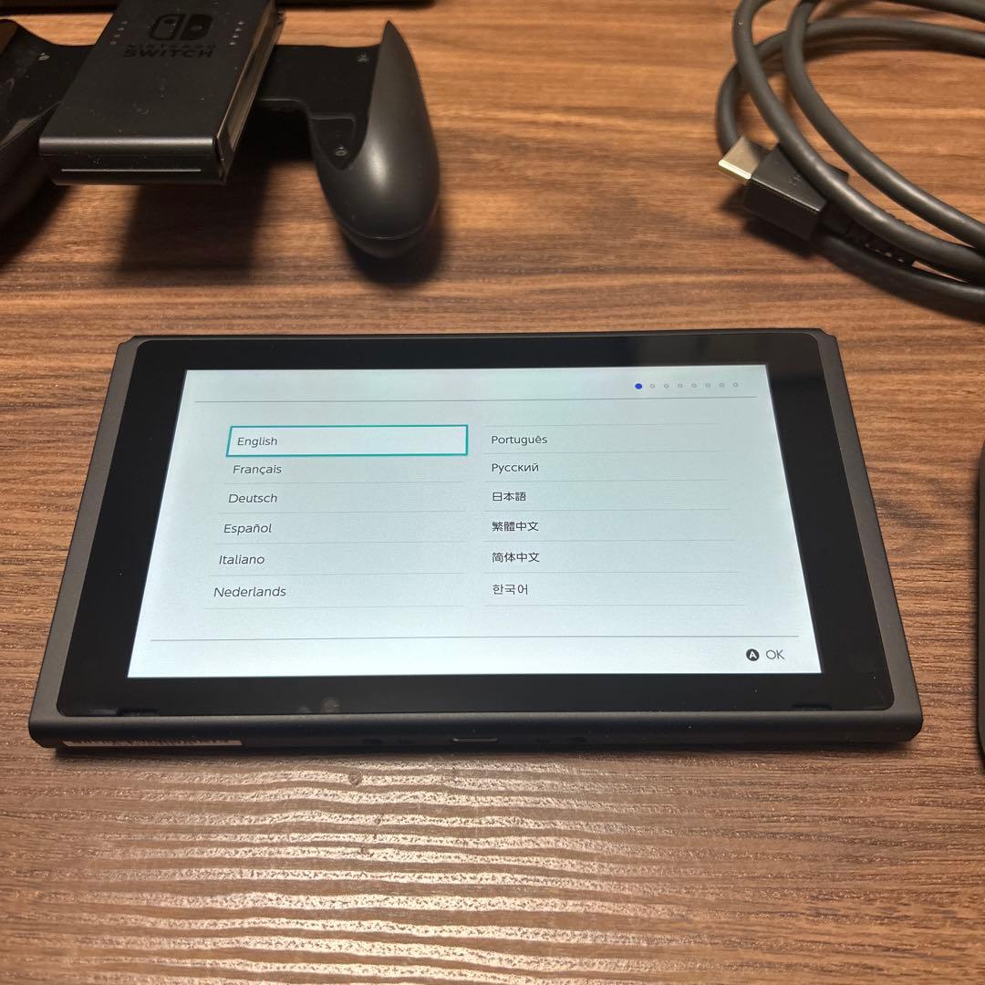 Nintendo switch 本体　バッテリー強化版