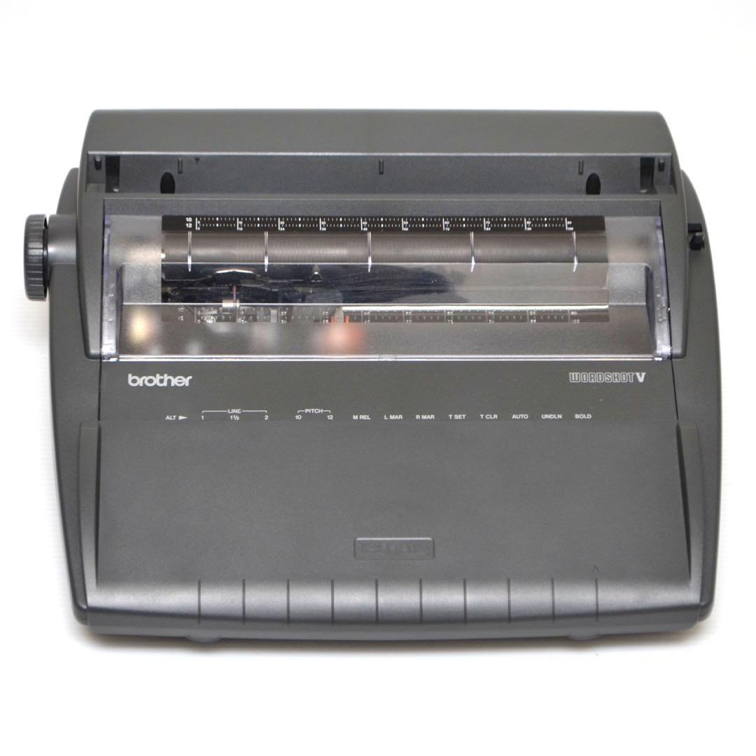 【極上美品】 Brother ブラザー タイプライター WORD SHOT V