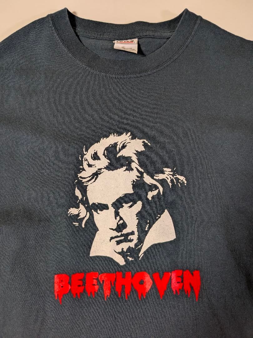 00s ピエール瀧とベートーベン　 2003ツアーＴシャツ 半袖Ｔシャツ　M　黒