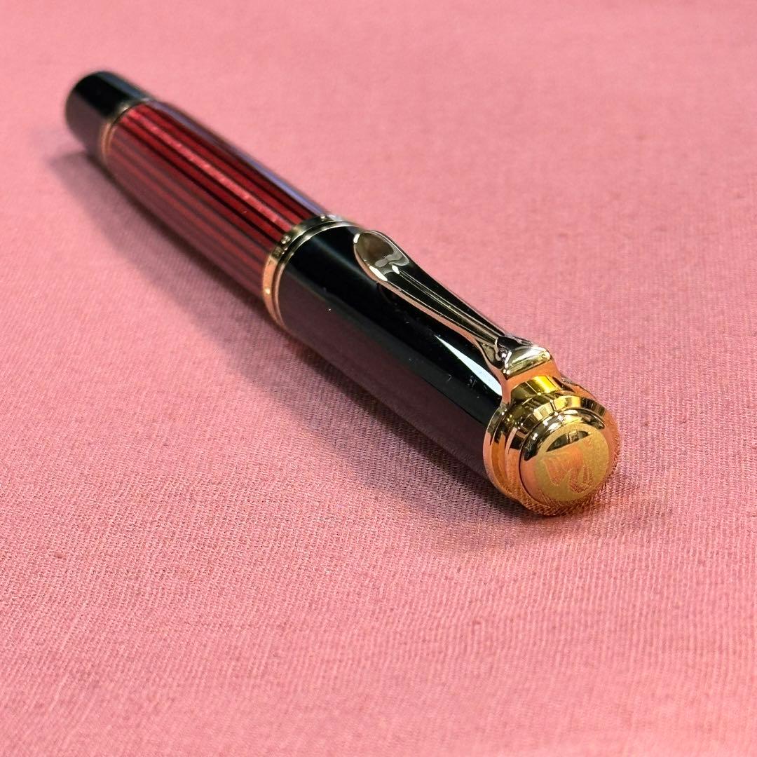 ペリカン　万年筆　スーぺレーン400シリーズ M400（F）ボルドー　未使用品