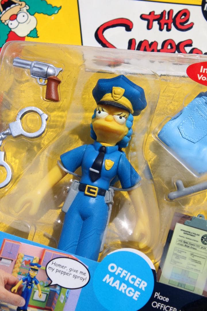 新品未開封 The Simpsons OFFICER MARGE マージ