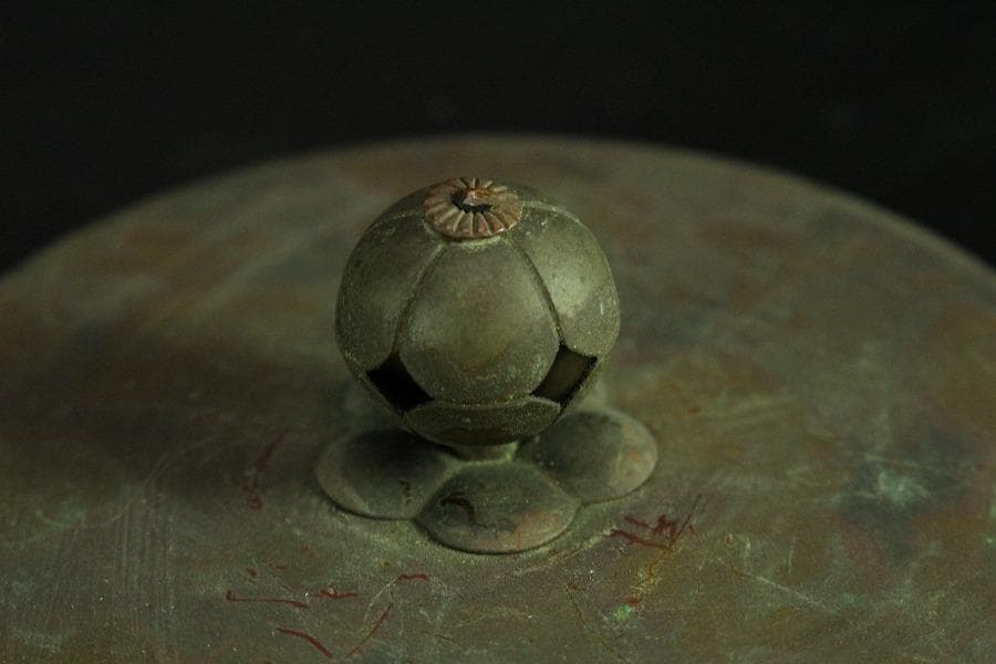 大講堂 横文字 鉄瓶(K-LC591)