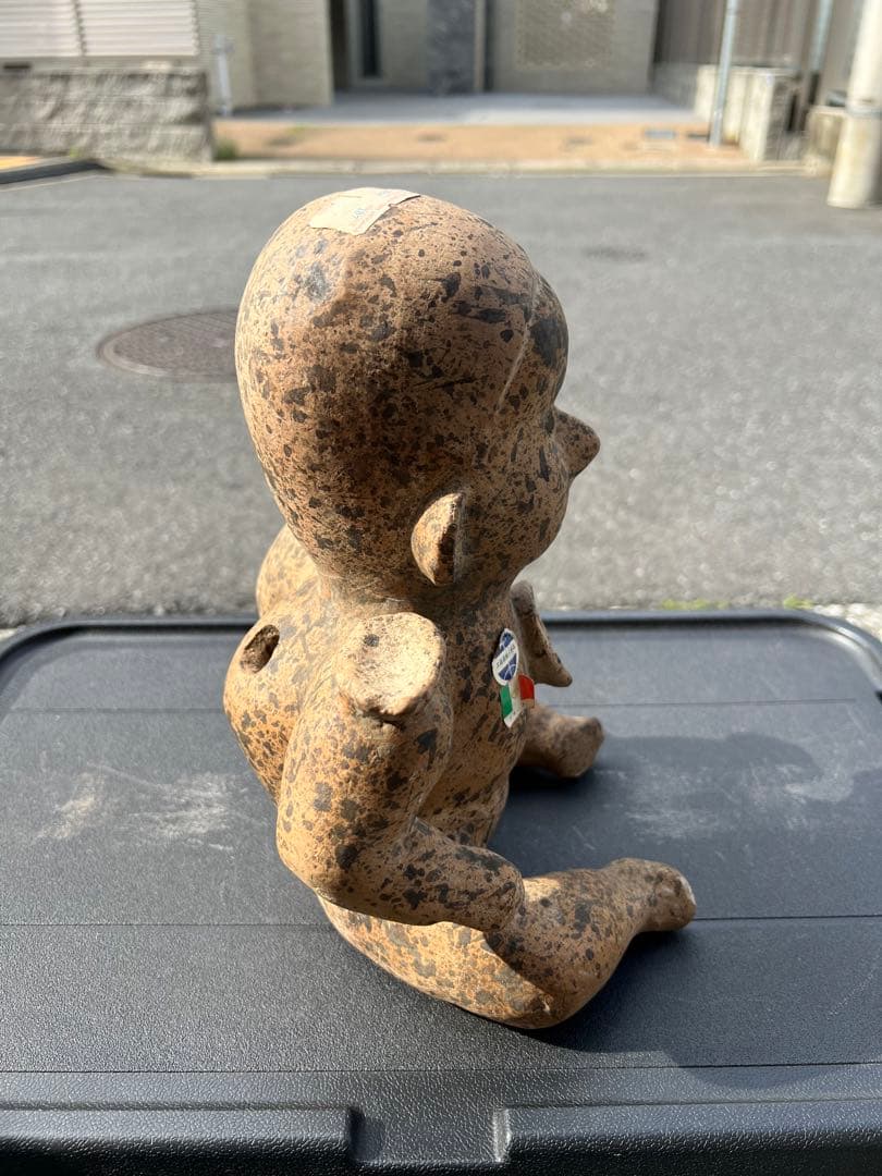 子供 陶器 焼物 土器 土偶 燭台メキシコ 置物 オブジェ インテリア 三越