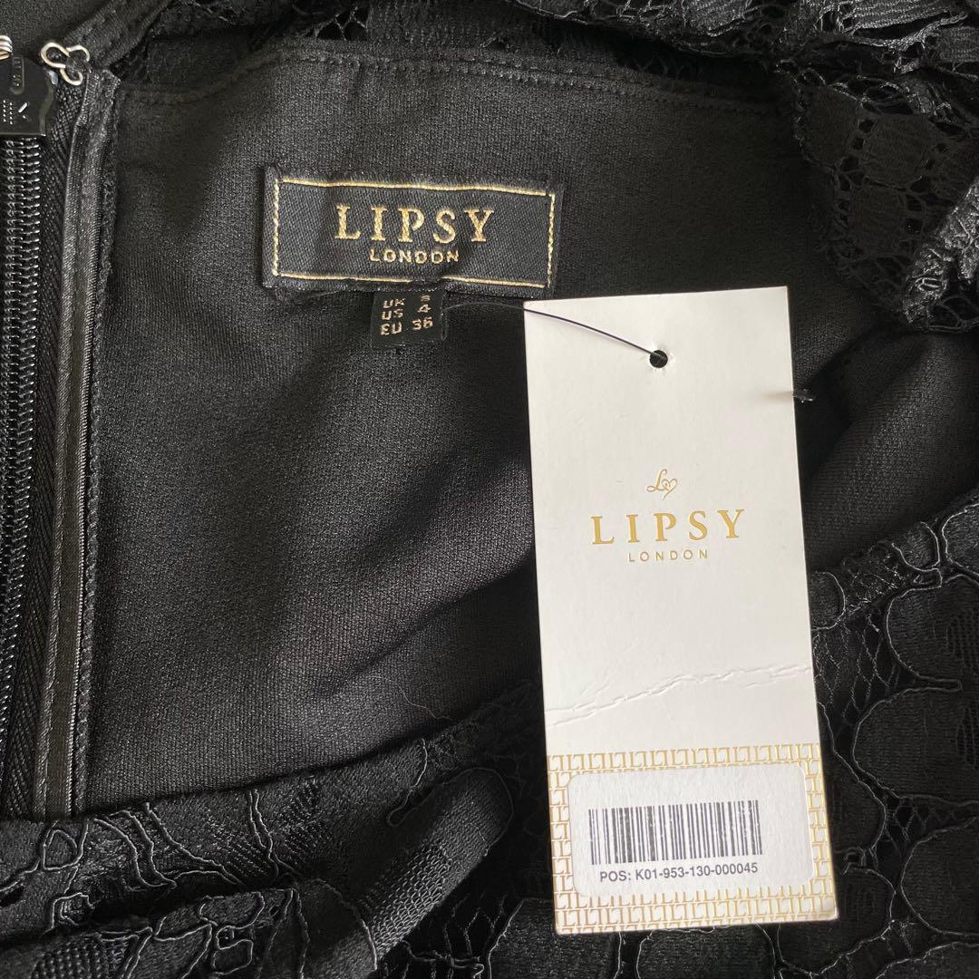 ♡新品♡LIPSY レース ドレス ワンピース ブラック リプシー
