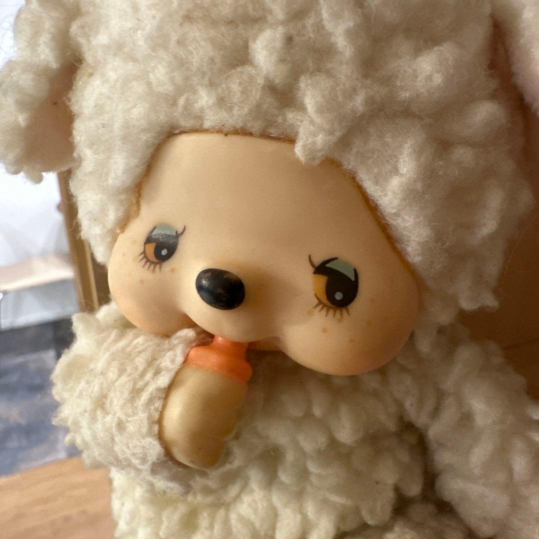 昭和レトロ モンチッチの友達 羊のチャム セキグチ初期タグ 1970年代 激レア