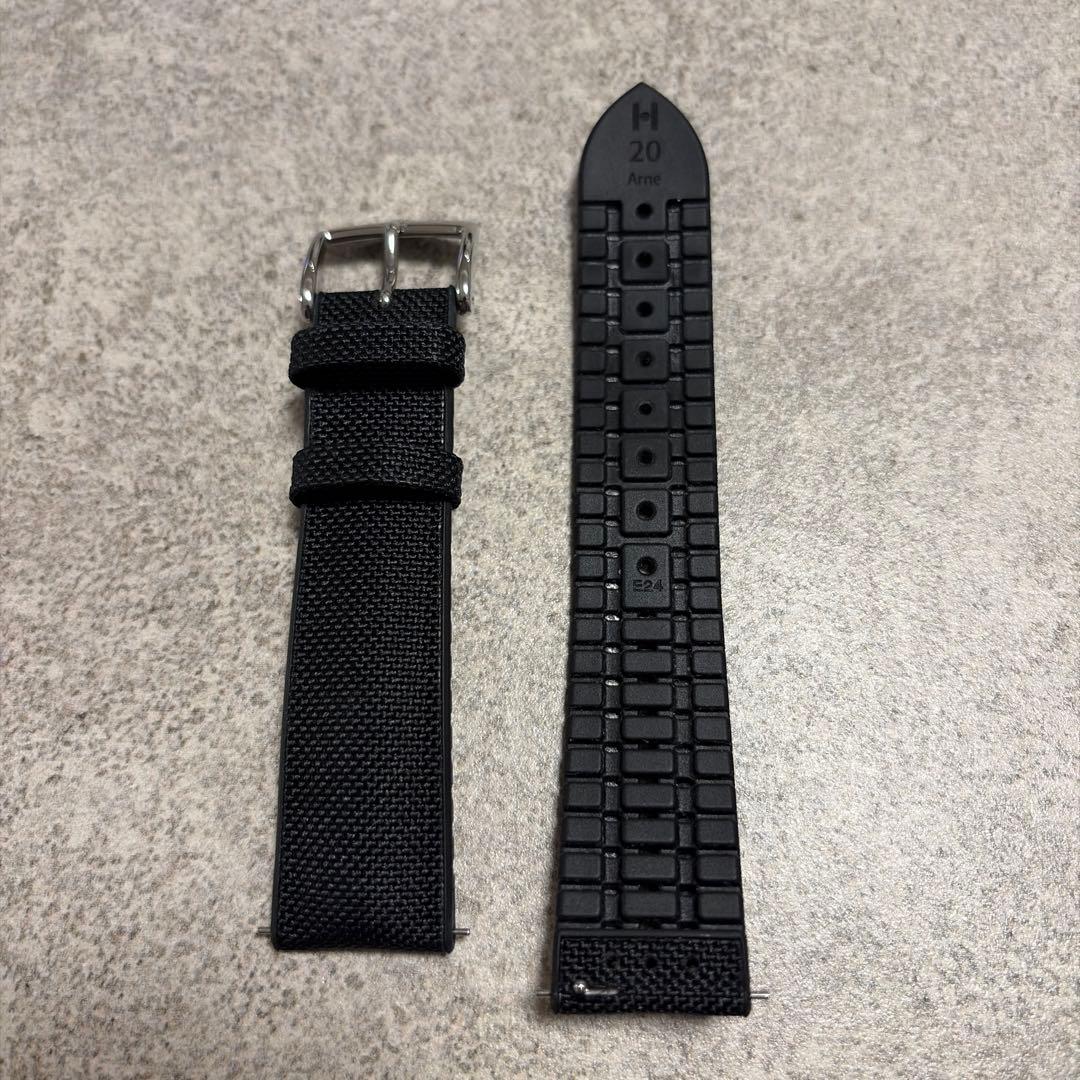 【2本セット】HIRSCH 腕時計 ベルト アタッチメント幅20mm/18mm