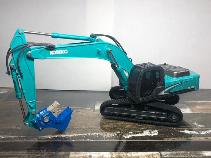 1/43 KOBELCO コベルコ　ユンボ ミニカー　解体　ショベルカー