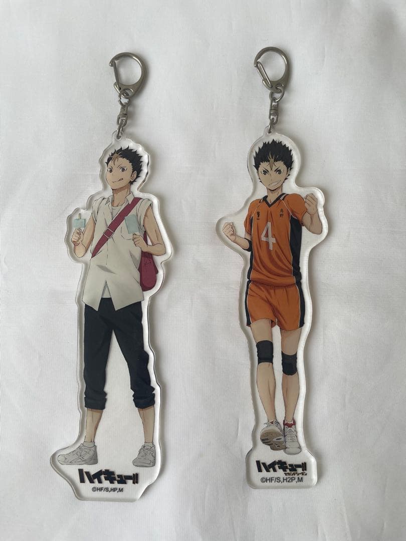 ハイキュー　西谷夕　アクリルキーホルダー　2個セット