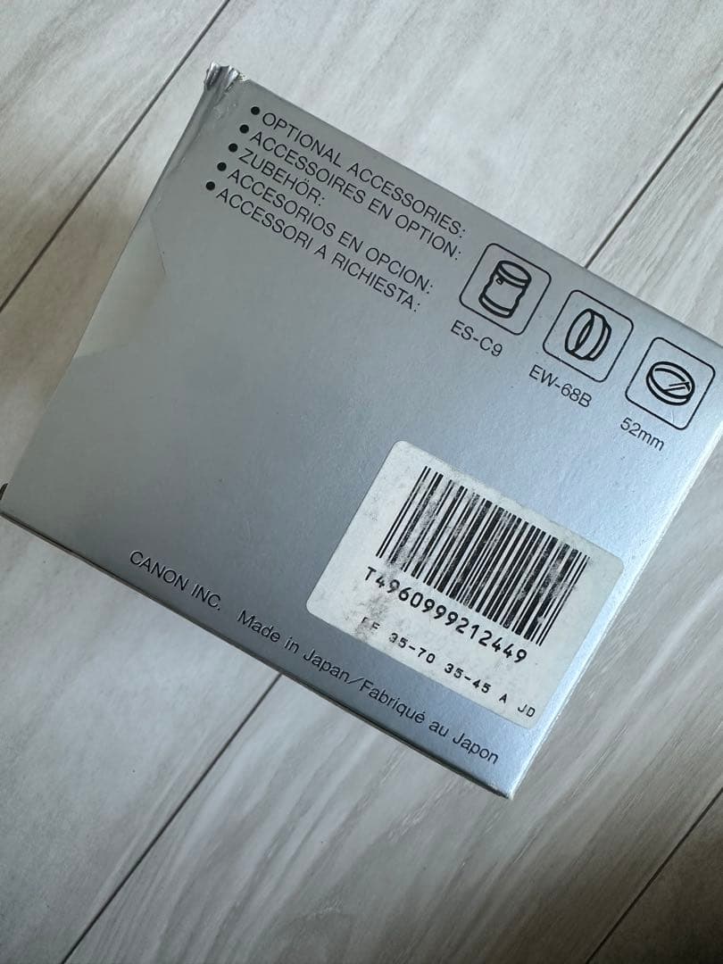 新品未使用　Canon EF 35-70mm f/3.5-4.5 A レンズ