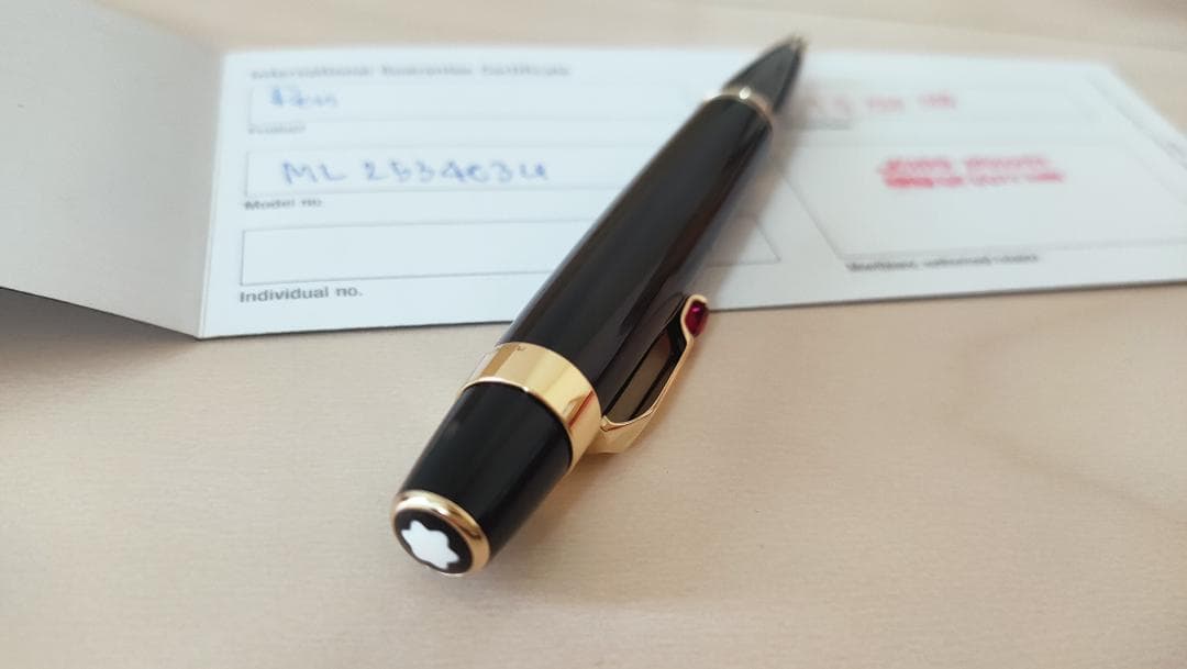 未使用 モンブラン BOHEME ボエム ジュエルストーン ボールペン