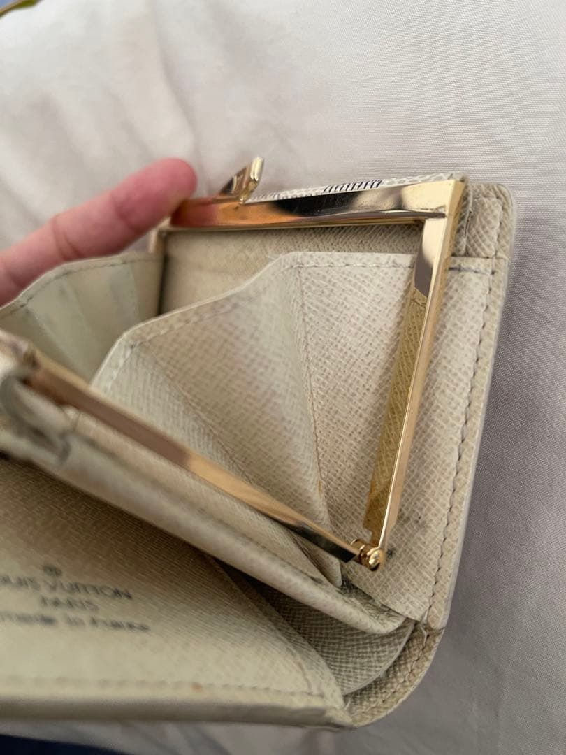 Louis Vuitton ダミエ・エベヌ 二つ折り財布