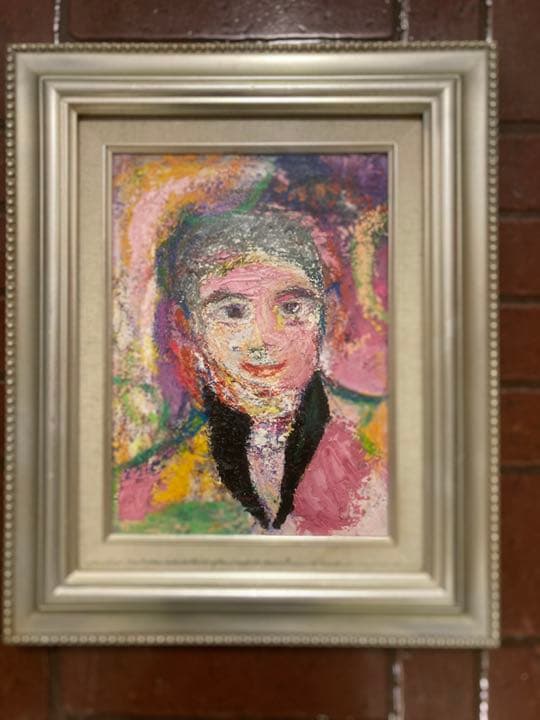 空飛ぶ画家糸川裕志の絵画 油絵 ポップアートの人物画、