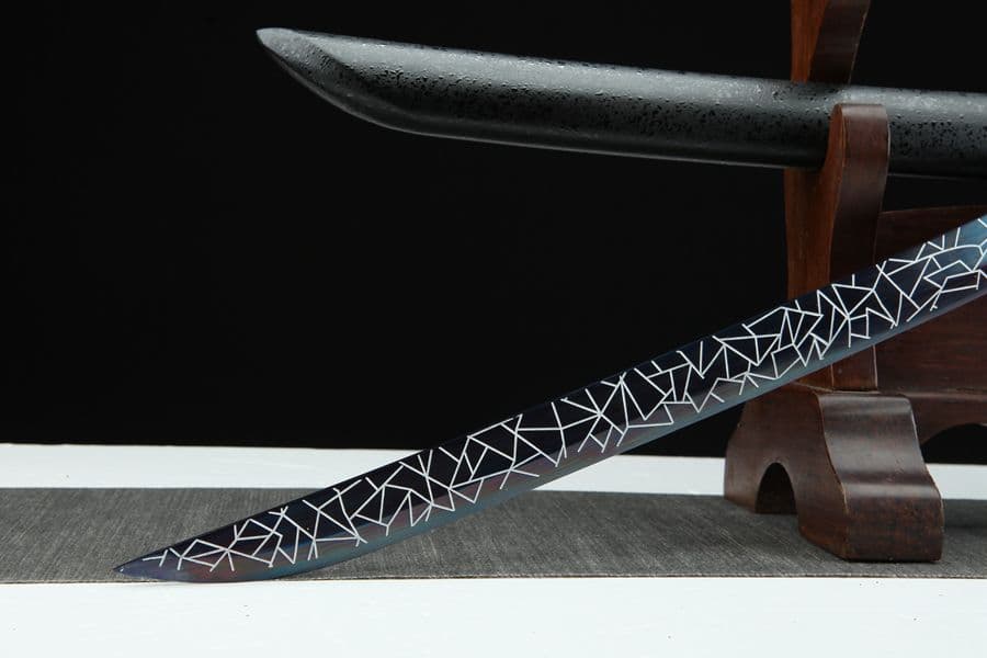 魔刀千刃（曲げ金）武具　刀装具　日本刀　模造刀   居合刀