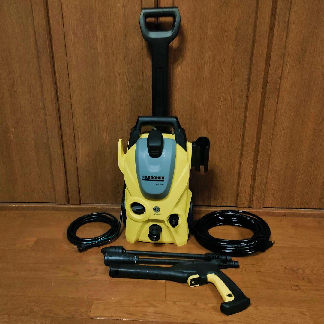 ケルヒャー 高圧洗浄機 K3 サイレント50Hzモデル 屋内３回使用
