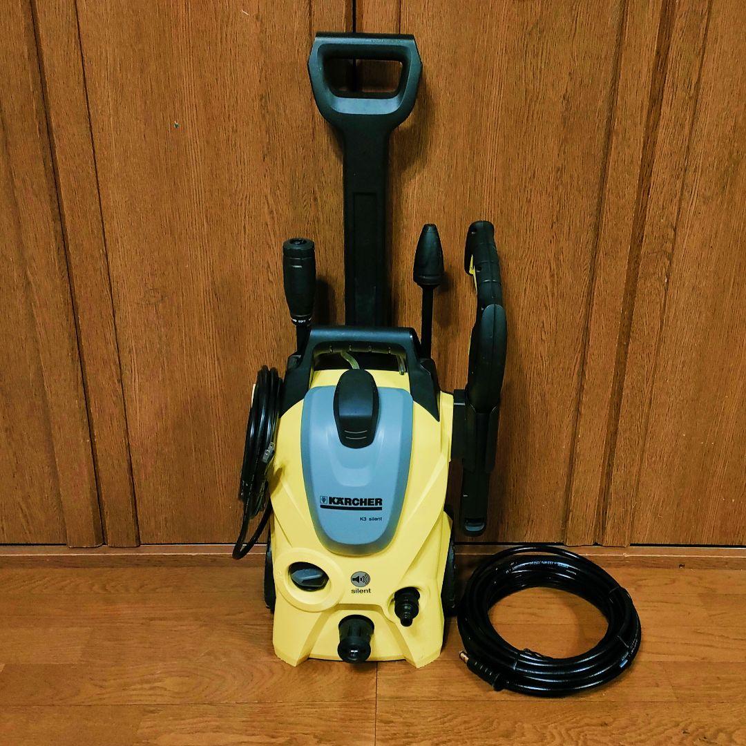 ケルヒャー 高圧洗浄機 K3 サイレント50Hzモデル 屋内３回使用