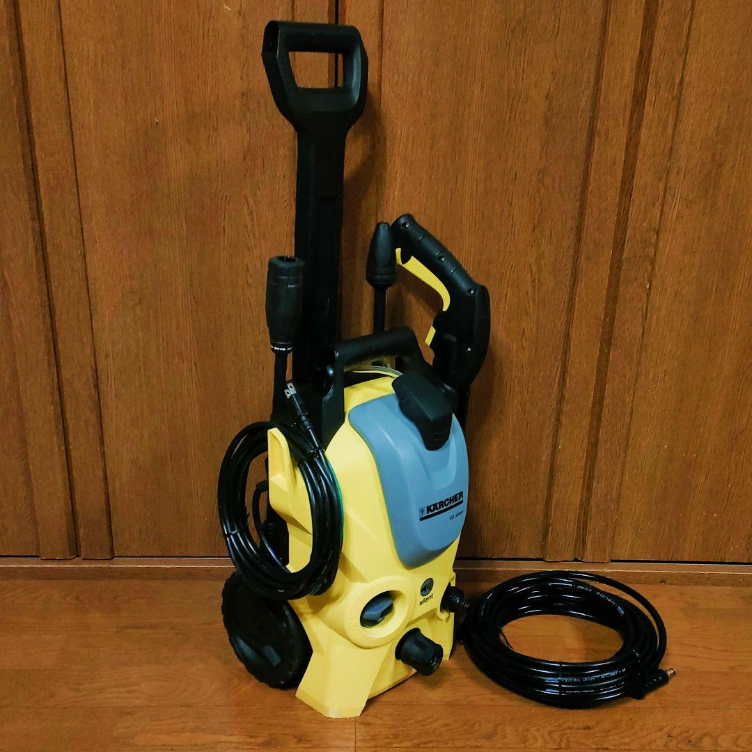 ケルヒャー 高圧洗浄機 K3 サイレント50Hzモデル 屋内３回使用