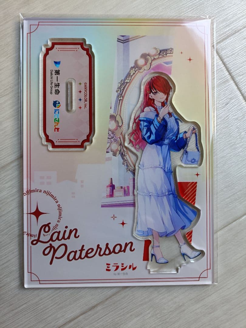 にじさんじ　レイン・パターソン アクリルスタンド