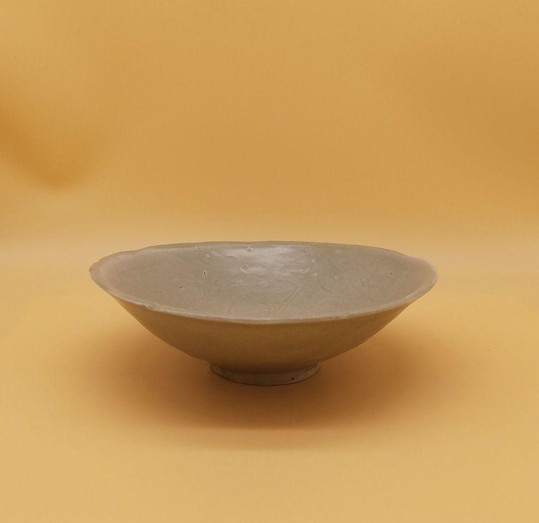 中国 宋時代 影青 茶碗 骨董 希少