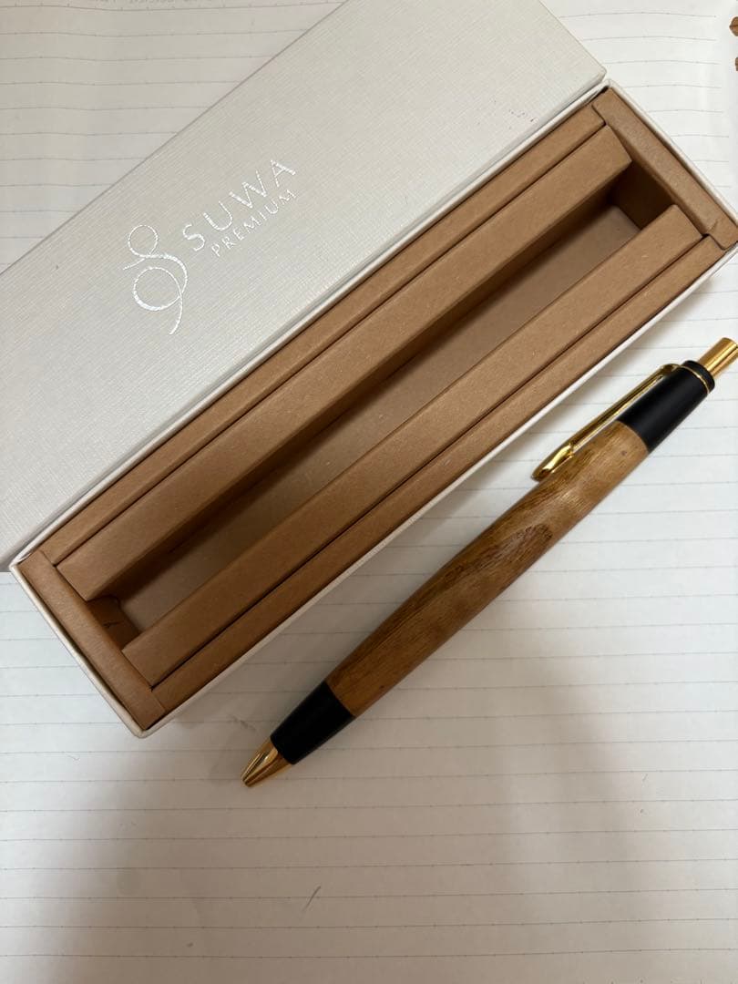 Midori　 [野原工芸似] SUWAプレミアム　匠シャーペン　栗