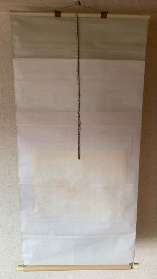 武者小路実篤　掛軸　肉筆