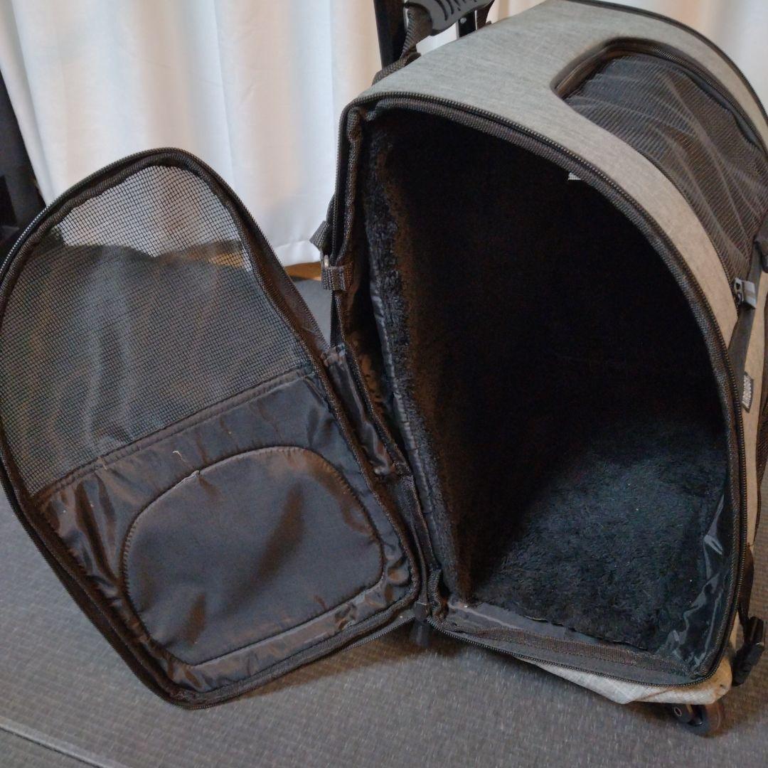 ✨極美品✨エアバギー フィット Fitt ペットカート キャリー ４輪 グレー