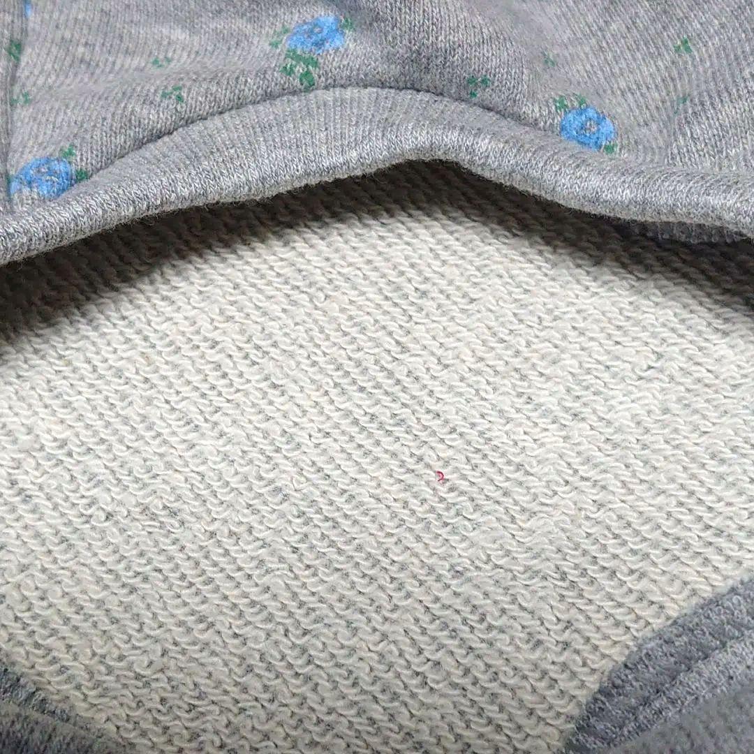 犬服 S わんこの普段着　タイニーローズ　ブルー