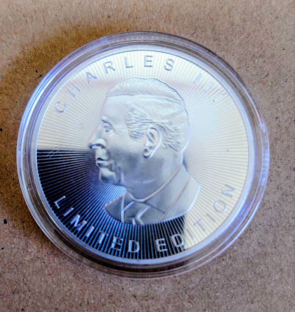 m*u様 チャールズ3世 リミテッドエディション 銀貨 アンティーク 古銭 コレ