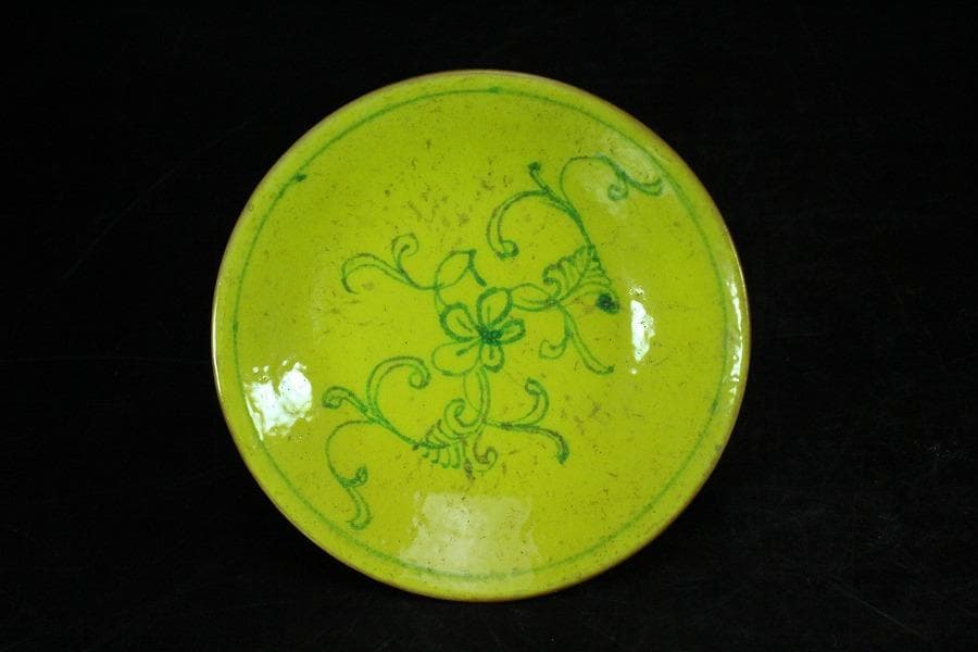 中国美術 色絵 十錦 皿 十件(K-LC764)