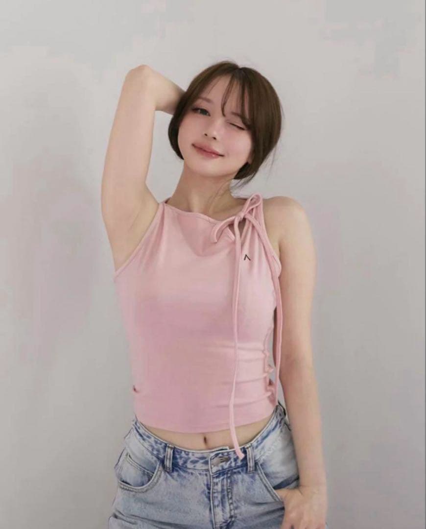 ANDMARY Ellie ribbon tops アンドマリー